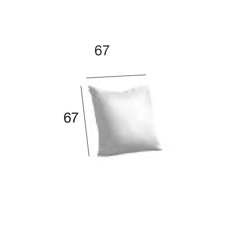 Roda Wurfkissen 67 x 67 cm