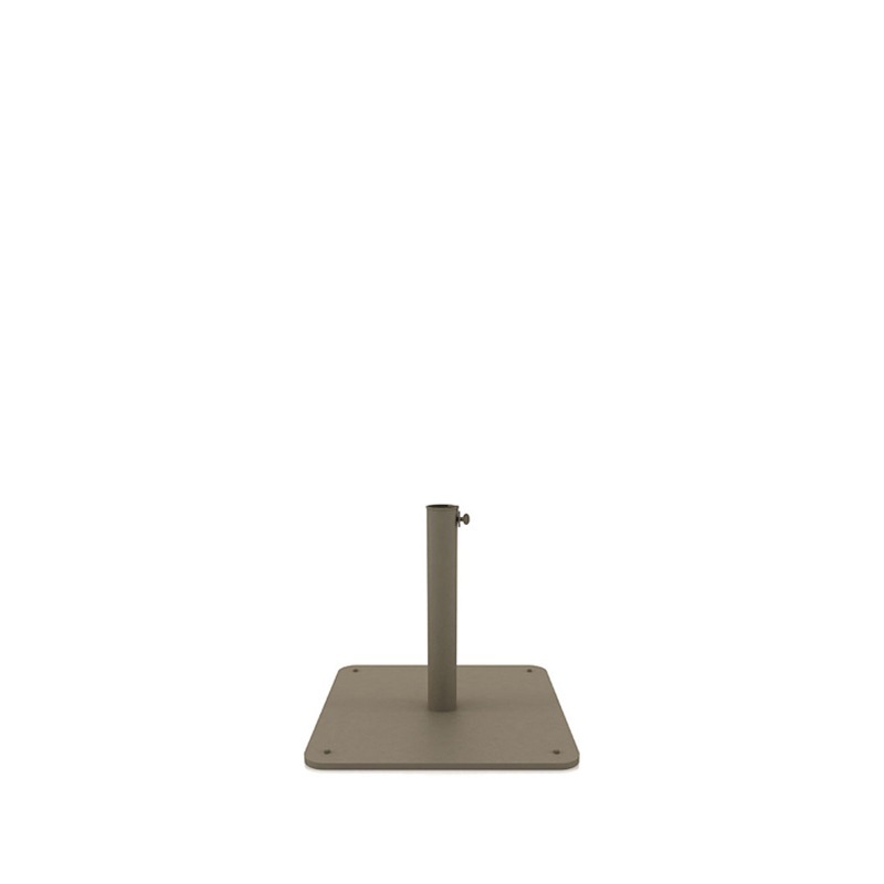 Ethimo Classic Bodenplatte Stahl 47 kg / Hülse Ø 52 mm