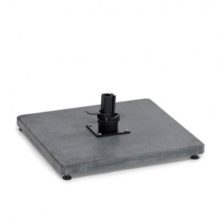 Weishäupl Schirmständer für FREIARM Granit, dunkelgrau