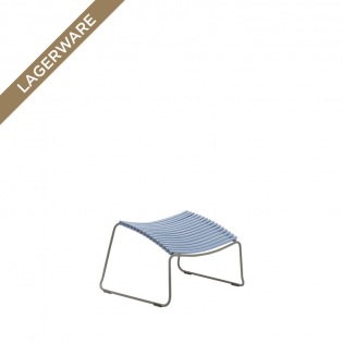 Houe CLICK Hocker/ Fußablage, Lamellen Pigeon Blue