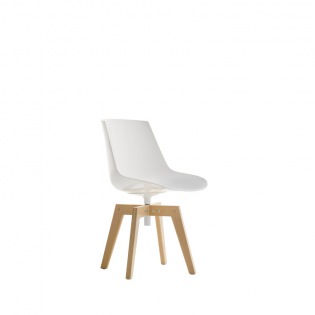 MDF Italia FLOW Stuhl Iroko