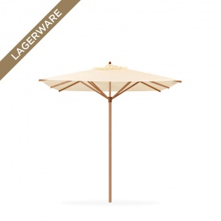 Teak 300x300 cm mit Flaschenzug, natur