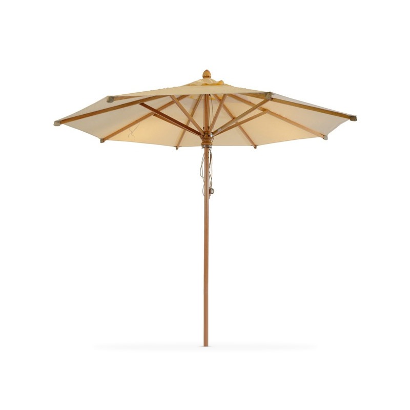 Fischer Möbel Woodline Sonnenschirm 290x290 cm