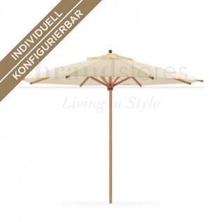 Weishäupl Teak Sonnenschirm Ø 400 cm