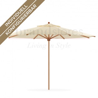 Weishäupl Teak Sonnenschirm Ø 450 cm