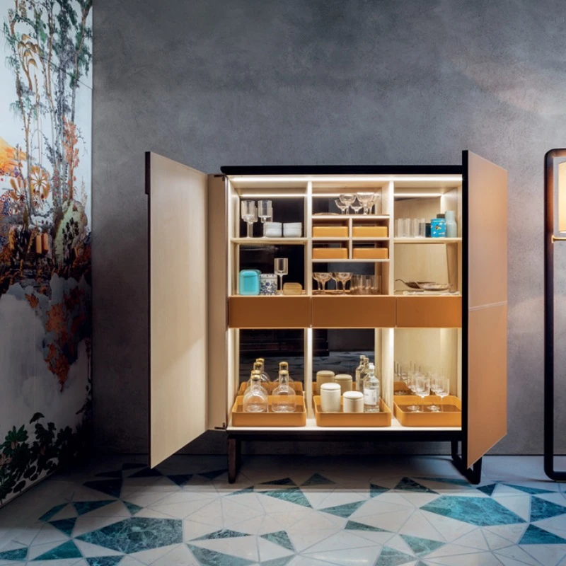 Poltrona Frau FIDELIO Cabinet Highboard Drinks