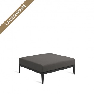 Gloster GRID Hocker Meteor, Polster Cameron Granite