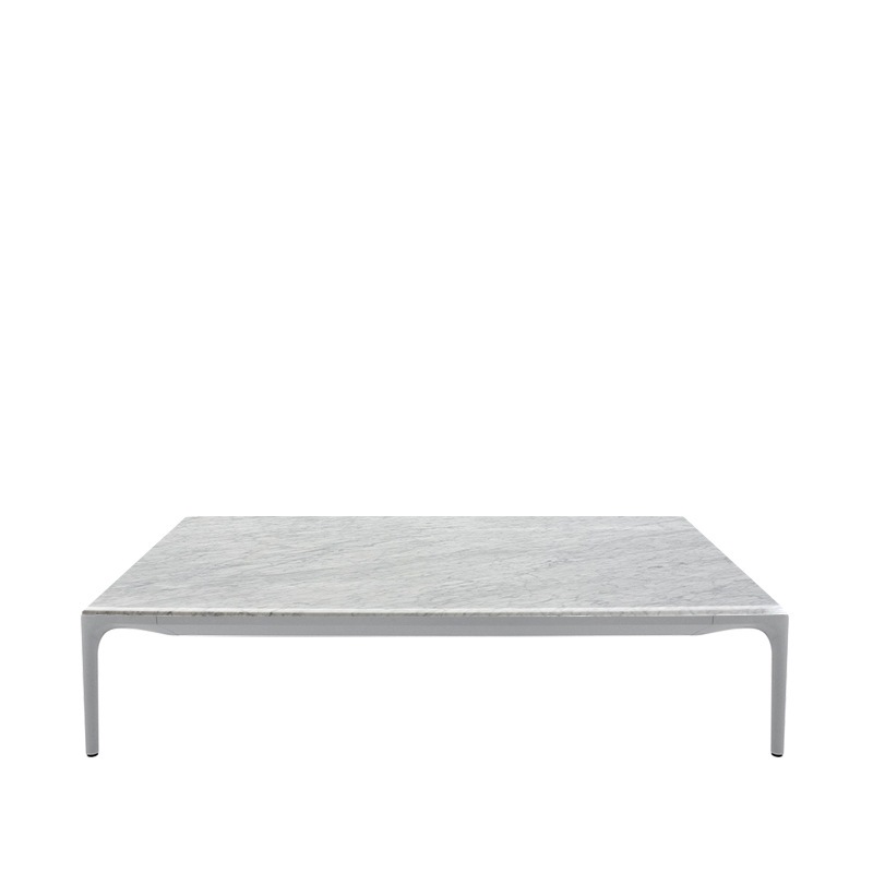 YALE LOW TABLE Couchtisch, Marmor, quadratisch