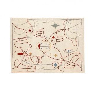 Nanimarquina SILHOUETTE KILIM Teppich