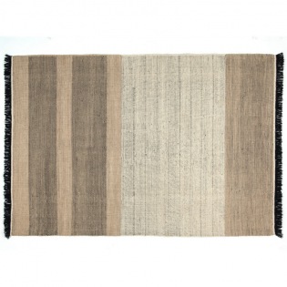 Nanimarquina TRES Stripes Negro Teppich