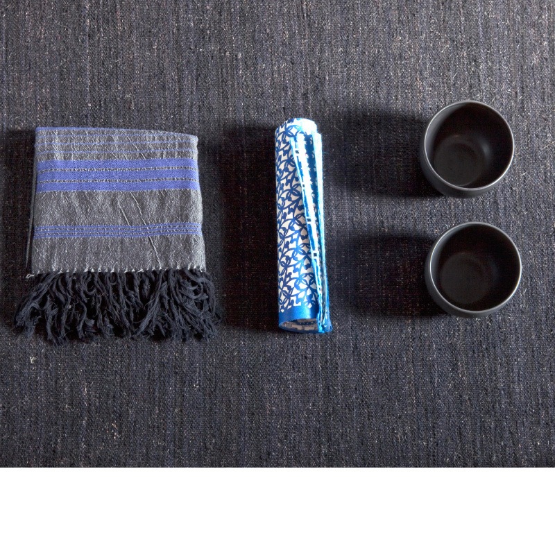 Nanimarquina NOMAD Negro Teppich Ambiente