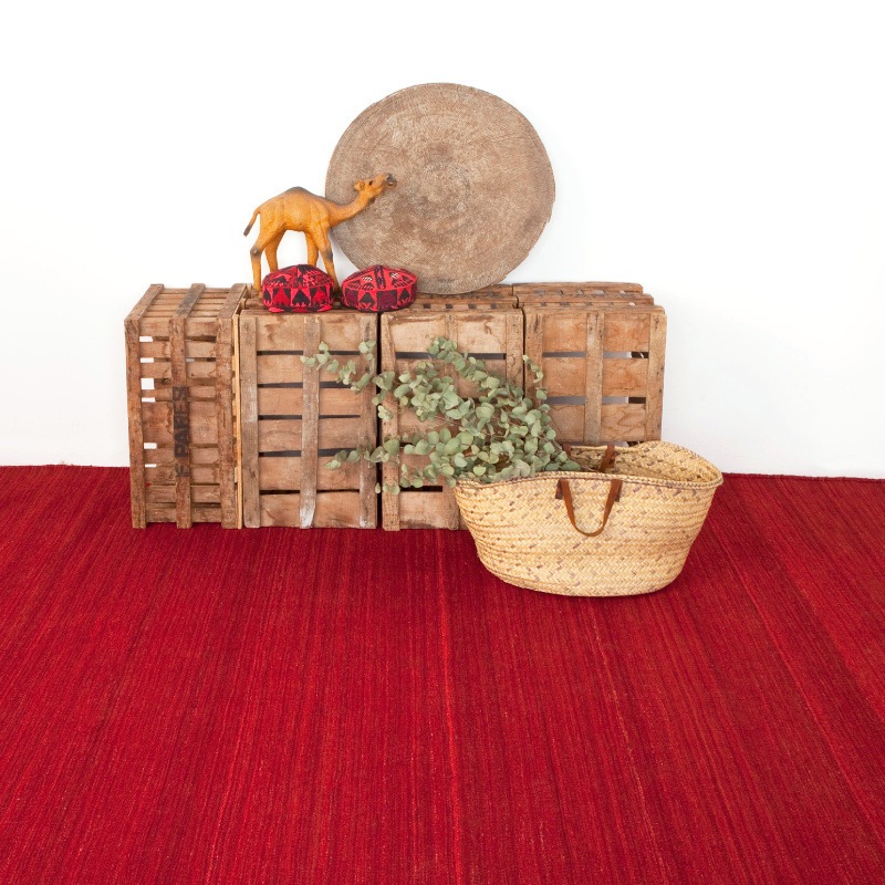 Nanimarquina NOMAD Granate Teppich Ambiente