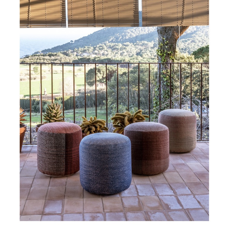 Nanimarquina Shade 1A Outdoor Pouf Ambiente