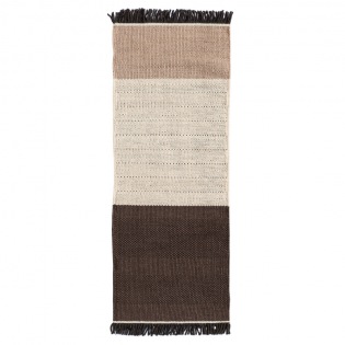 Nanimarquina TRES Stripes Chocolate Läufer