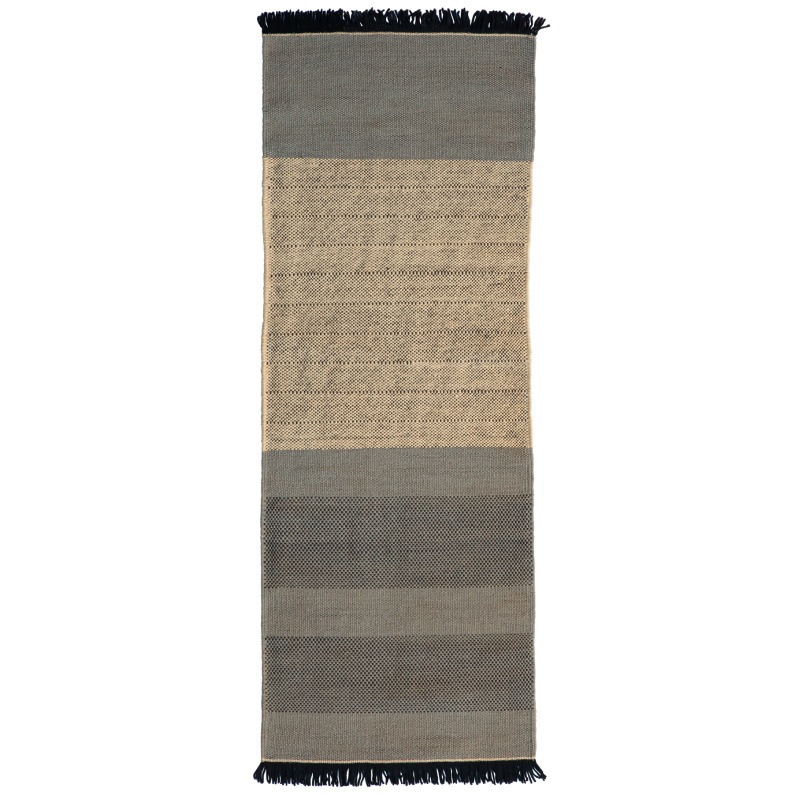 Nanimarquina TRES Stripes Azul Läufer