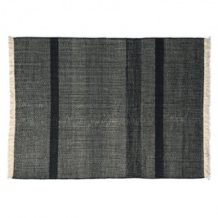 Nanimarquina TRES Texture Negro Teppich