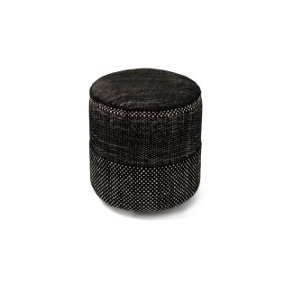 Nanimarquina Tres Persian Pouf Black
