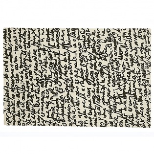 Nanimarquina BLACK ON WHITE  Manuscrit Teppich