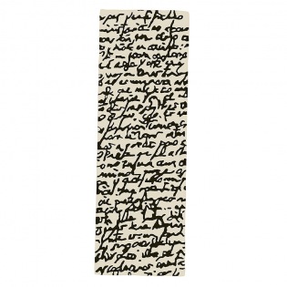 Nanimarquina BLACK ON WHITE  Manuscrit Läufer 