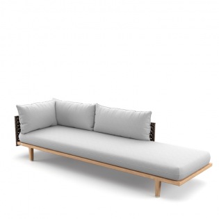 DEDON Schutzhülle für SEALINE Endelement offen links