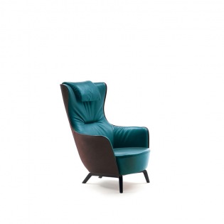 Poltrona Frau MAMY BLUE Drehsessel