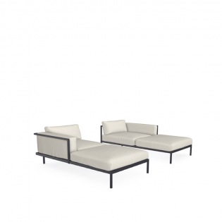 Tribù NATAL ALU SOFA Kombination 11