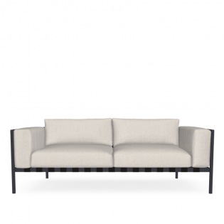 Tribù NATAL ALU SOFA New 2-Sitzer Sofa