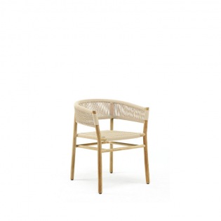 Ethimo KILT Armlehnstuhl Teak, stapelbar