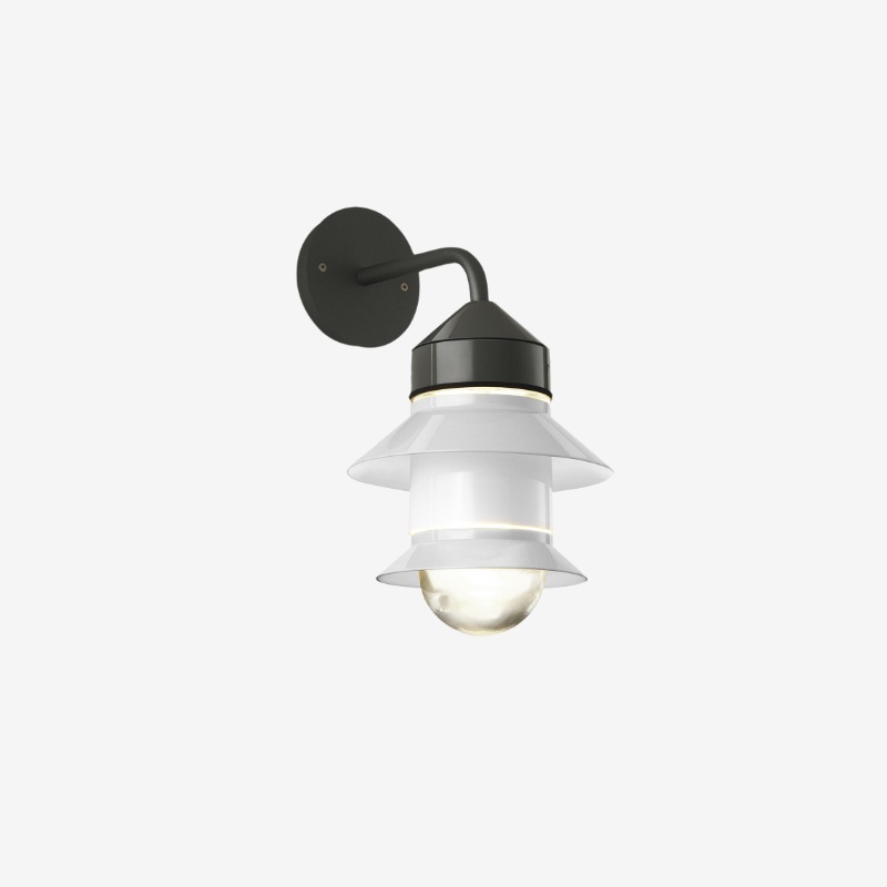 Marset SANTORINI A Fixed Stem Outdoor Wandleuchte