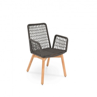 Fischer Möbel WING LIGHT Sessel Teak