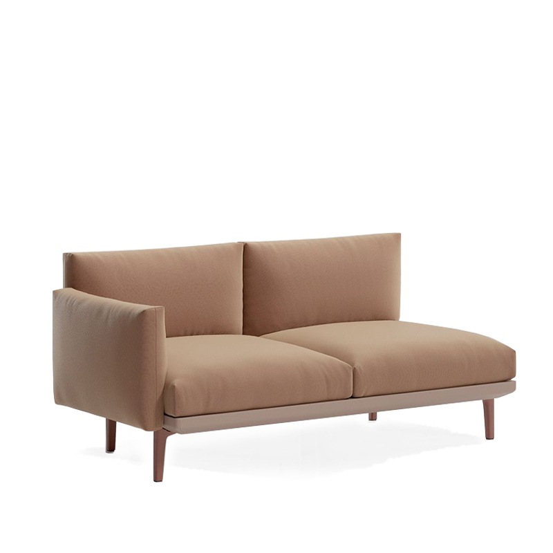 BOMA 2-Sitzer Endelement mit Armlehne links