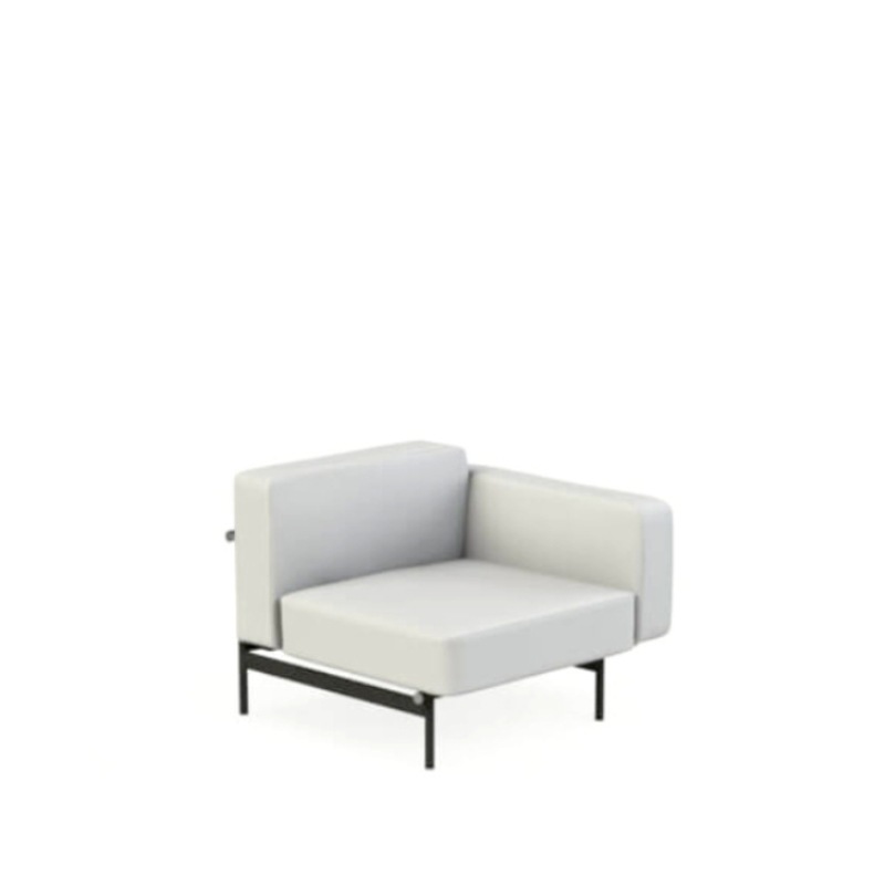 Roda ESTENDO 1-Sitzer Sofa-Element links
