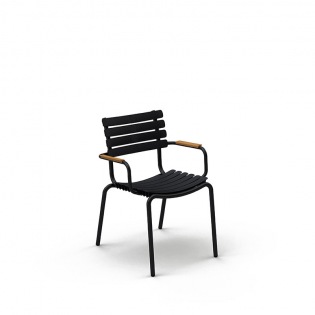 Houe ReCLIPS Armlehnstuhl mit Bambus-Armlehne