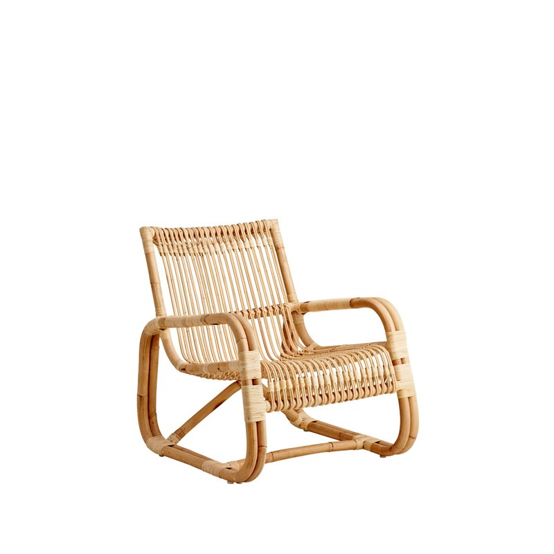 Cane-line CURVE Rattan Loungesessel