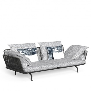 Talenti CRUISE ALU 3-Sitzer Sofa