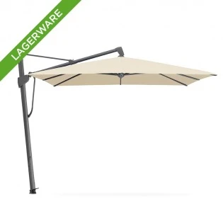 SOMBRANO® S+ Easy Freiarm 350x350 cm, Eggshell/ Gestell anthrazit