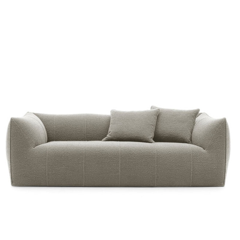 B&B Italia LE BAMBOLE Sofa 244 Granbambola, Sila Light Grey