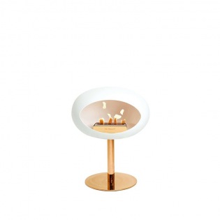 Le Feu STEEL LOW ROSEGOLD EDITION Bioethanol-Kamin