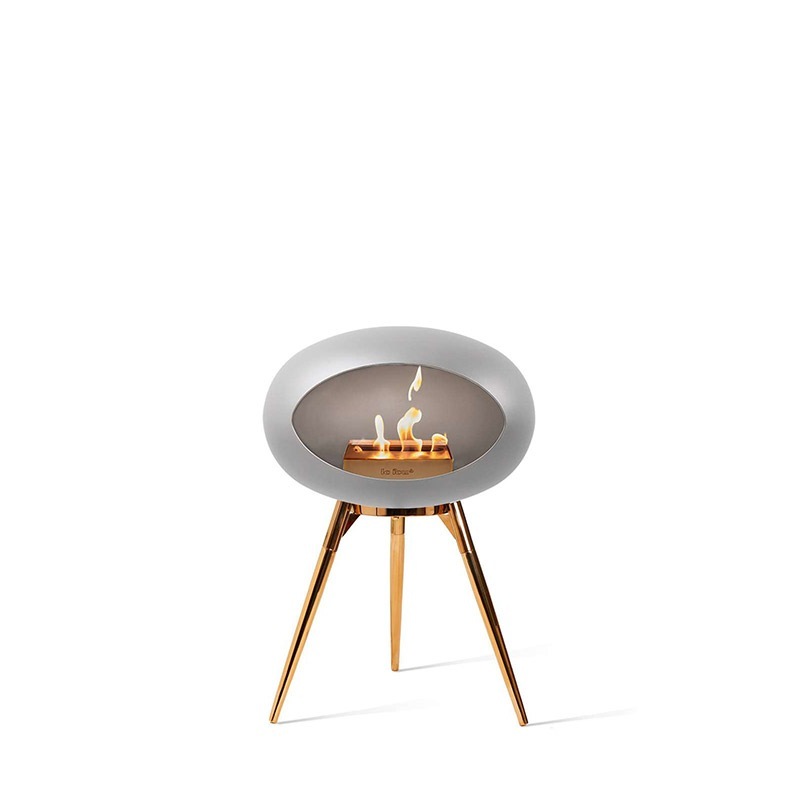 GROUND LOW ROSEGOLD EDITION Bioethanol-Kamin