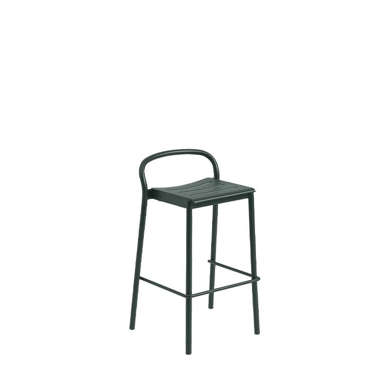 Muuto LINEAR STEEL Outdoor Barhocker