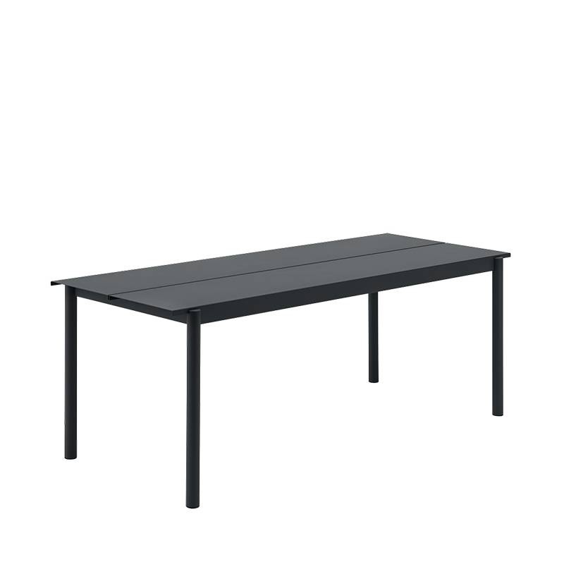 Muuto LINEAR STEEL Outdoor Tisch 200 x 75 cm