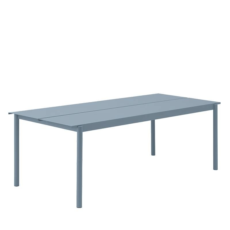 Muuto LINEAR STEEL Outdoor Tisch 220 x 90 cm