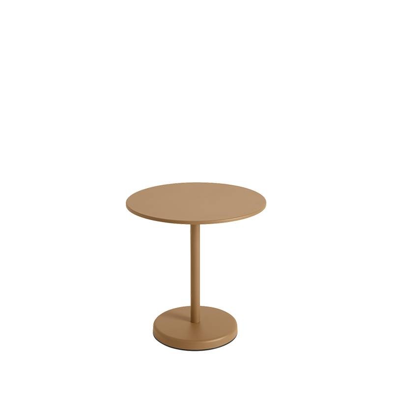 Muuto LINEAR STEEL Outdoor Bistrotisch Ø 70 cm