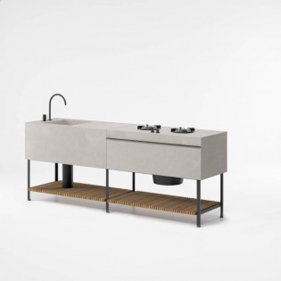 Kettal BASE KITCHEN Duo 3 Outdoor-Küche