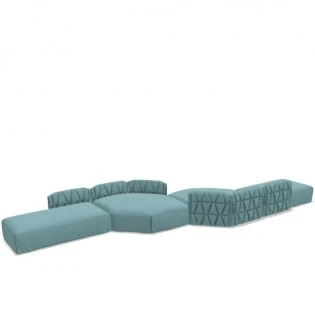 Gervasoni FLAIR Sofa Kombination 04