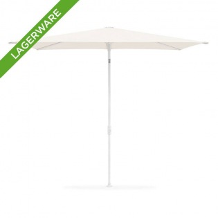 Glatz SMART Sonnenschirm 210 x 150 cm, White/ Gestell matt weiss