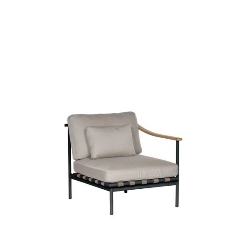 BarlowTyrie Around Teak Lounge Endelement rechts