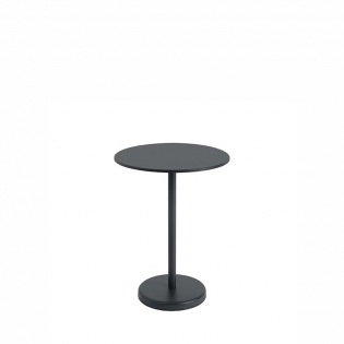 Muuto LINEAR STEEL Outdoor Bartisch Ø 70 cm