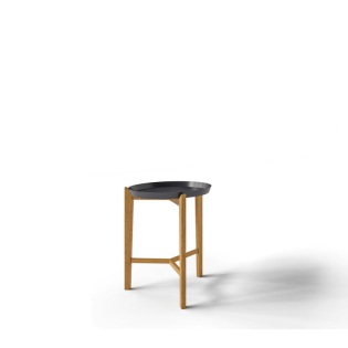 Unopiù FRESBEE Beistelltisch, Teak