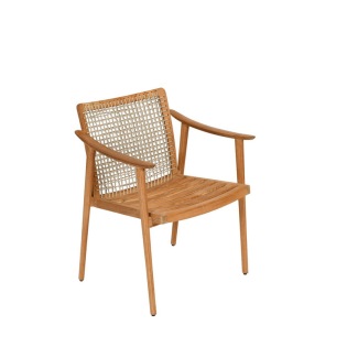 Fischer Möbel KENO Rope Armlehnstuhl